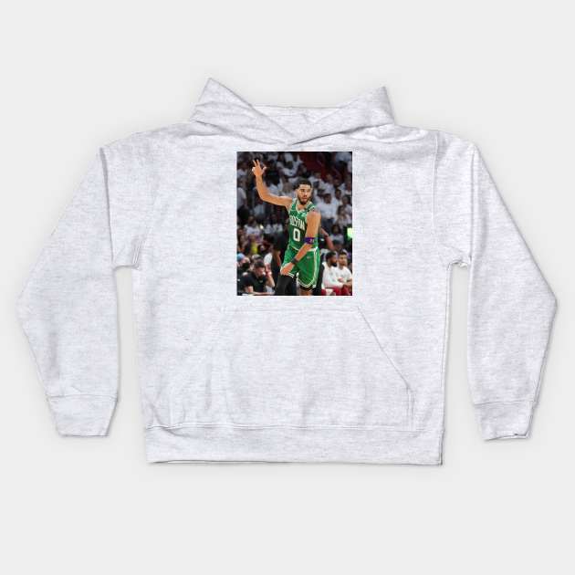 Tatum Game 7 Kobe Kids Hoodie by GrizzlyPeakApparel